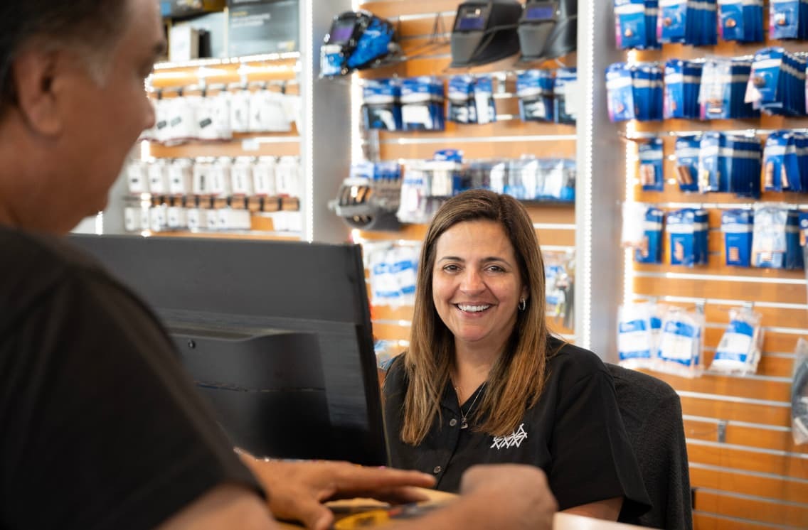 triple s steel supply front desk receptionist