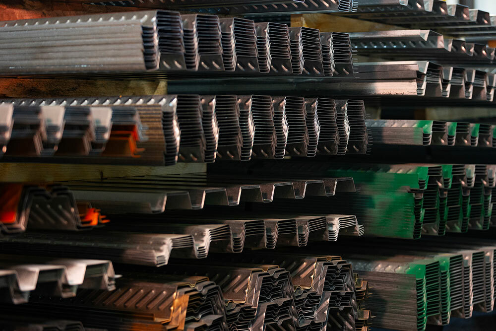 steel roof decking