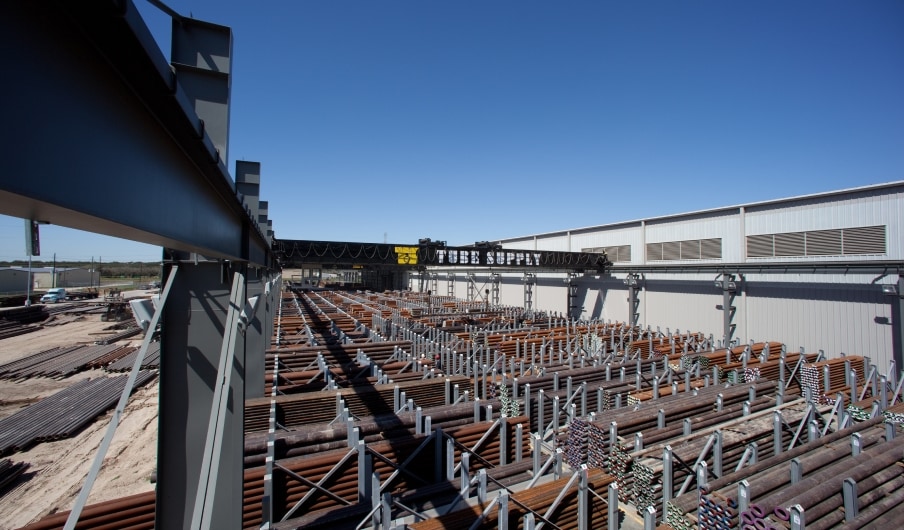 tube supply facility