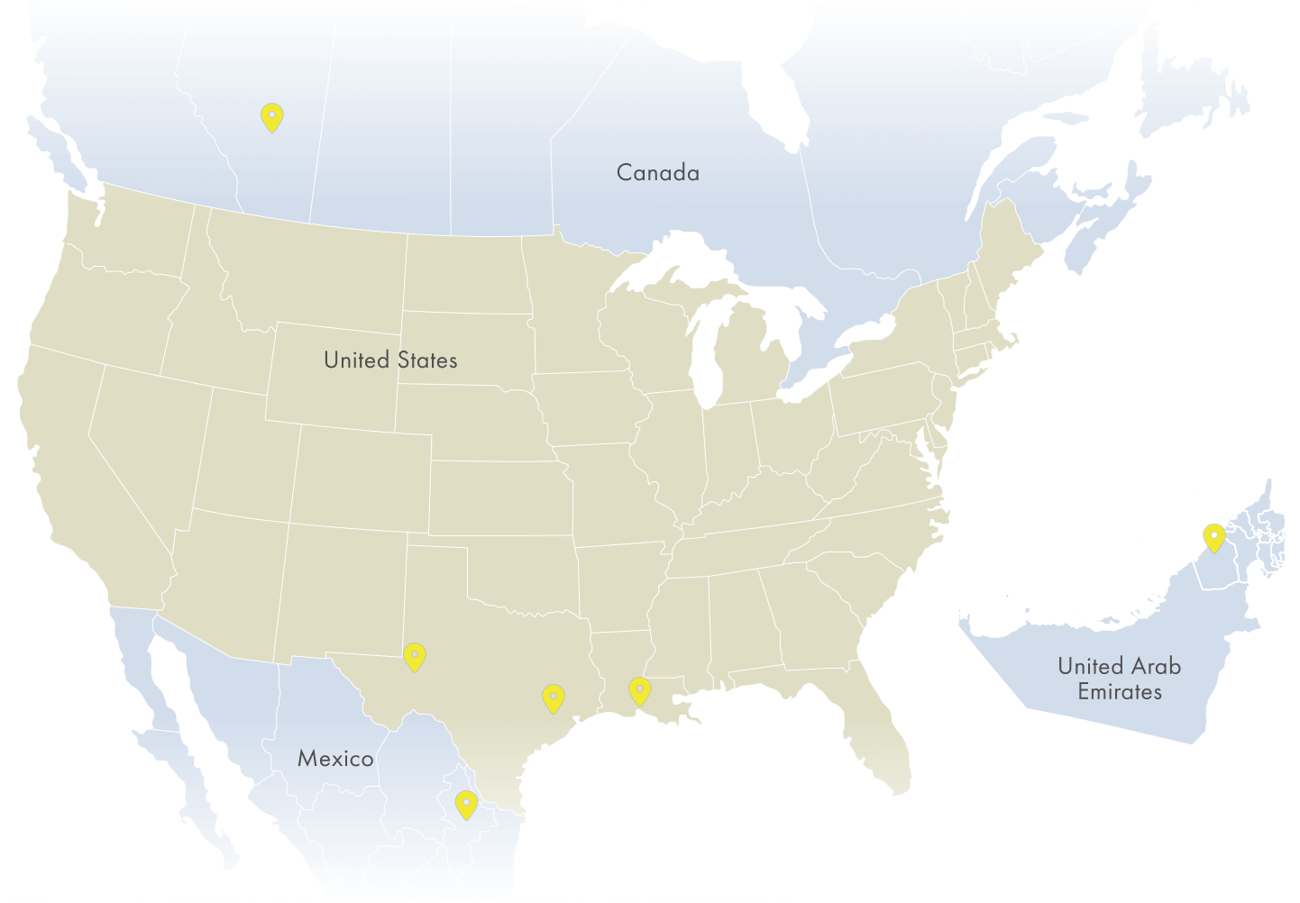 triple s steel supply map